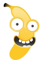 crazy fruits банан